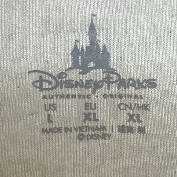 Disney Parks Mickey Mouse Quilted Jacket Puffer Fleece Lined Hooded Black L - Picture 5 of 6